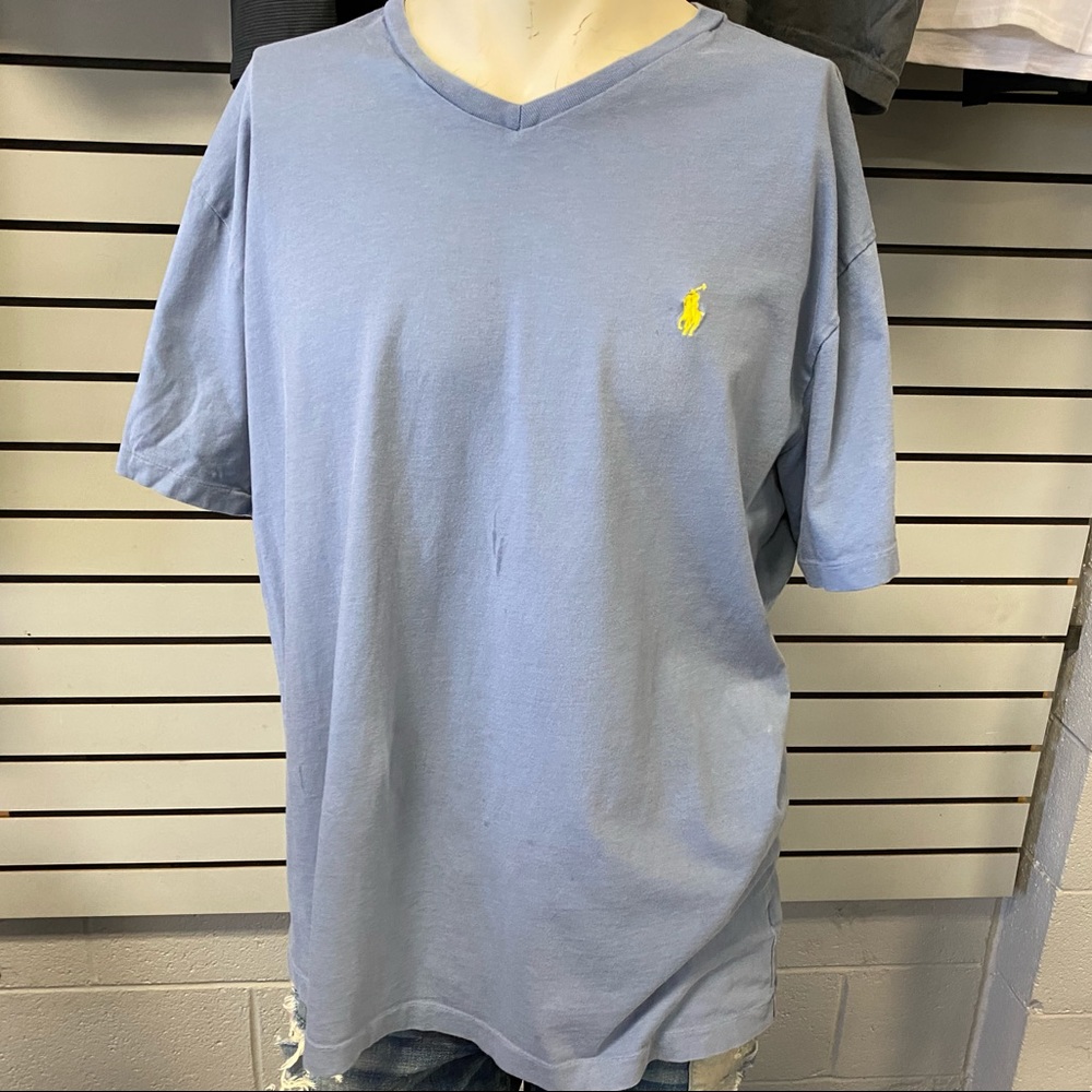 Ralph Lauren polo v neck T shirt size large